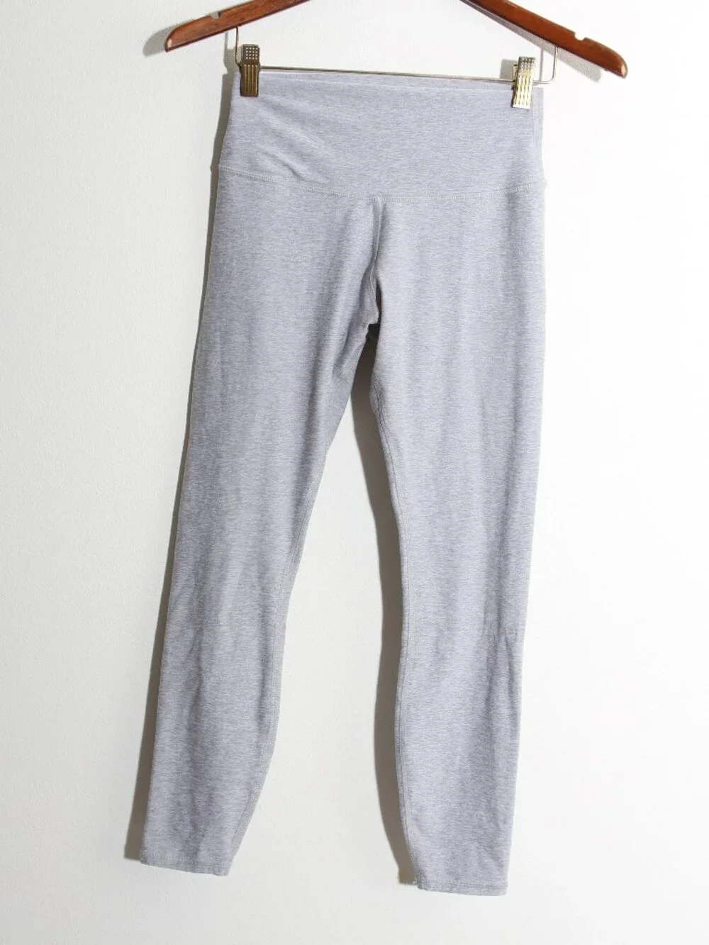 ALO Yoga Alosoft High-Waist 7/8 Highlight Legging Athletic Heather Grey Size XS